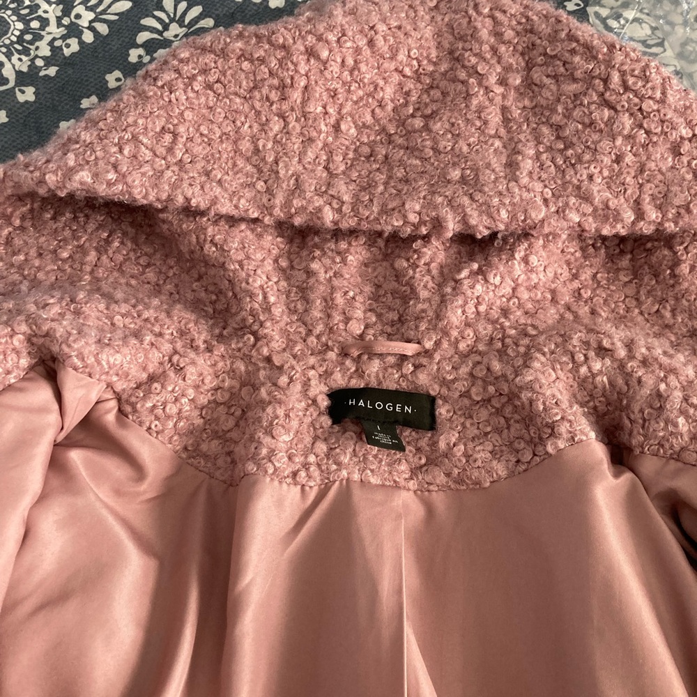 Hooded Halogen Coat